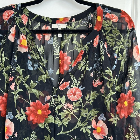 JOIE silk floral blouse - Picture 2 of 5